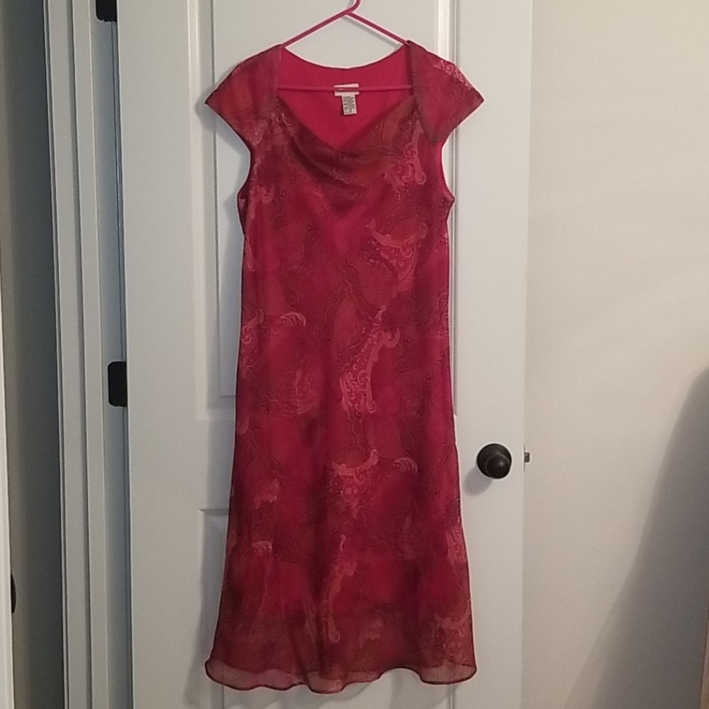 Dark Pink Dress